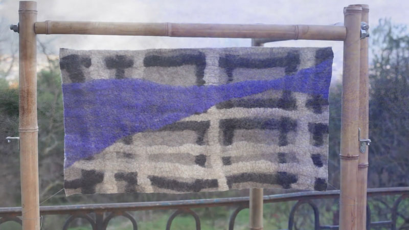 Feutre matière noble